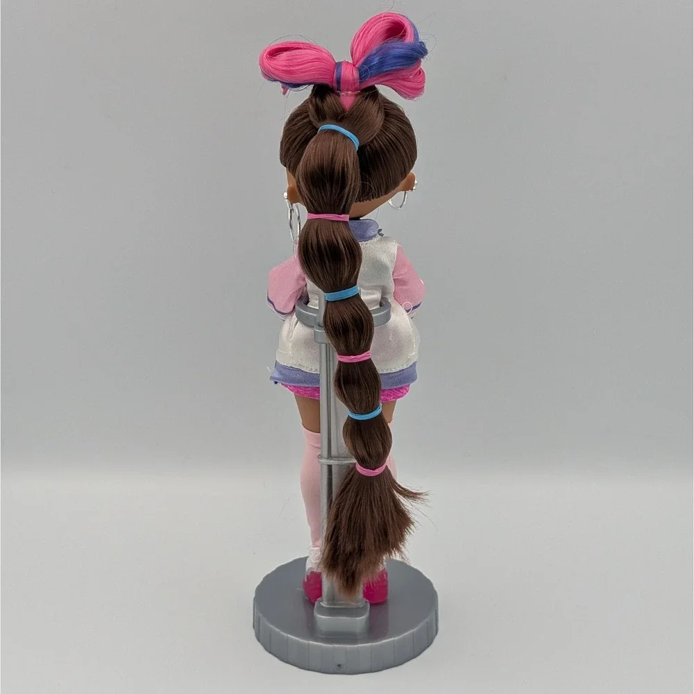 LOL OMG Cheer Diva All Star BBs Fashion Doll with Accessories and Stand Set